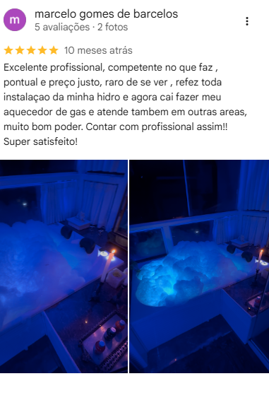 Depoimento de cliente 7 — BanhoSolar&Gás